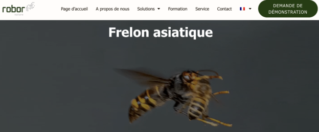 Retour sur la démonstration d’un nouveau kit de détection de nid de frelons asiatiques (Robor Electronics)