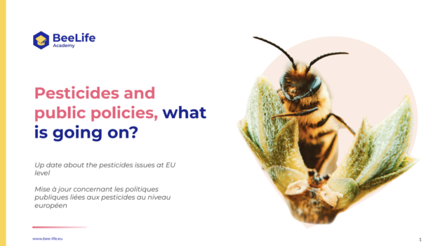 Pesticides et politiques publiques,                              que se passe-t-il ?